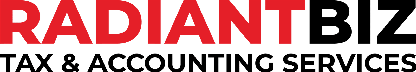 RadiantBiz Tax & Accounting Services Logo